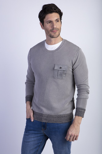Sweater Bristol Fj Gris Ferouch Ss24