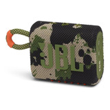 Parlante Jbl Go 3 Portátil Bluetooth Camuflado