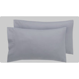 Fundas De Almohadas 50x70 Cm Tacto Super Suave Pack X 2 V/c