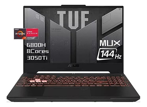 Notebook Asus Tuf Gaming A15 Ryzen 7 6800h, 32gb Ddr5, 1tb