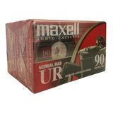 Audio Cassette Maxell Ur90 Normal Bias Paquete 5 Piezas