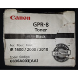 Toner Original Canon Gpr-8 Ir 1600 2000 2010 Caja Maltratada