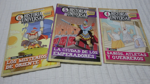 Lote De 3 Libros Historia Universal- Biblioteca Billiken