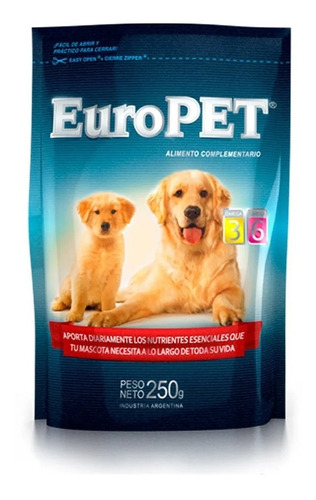 Alimento Energetico Complemento Premium Vitamina Perro 250gr