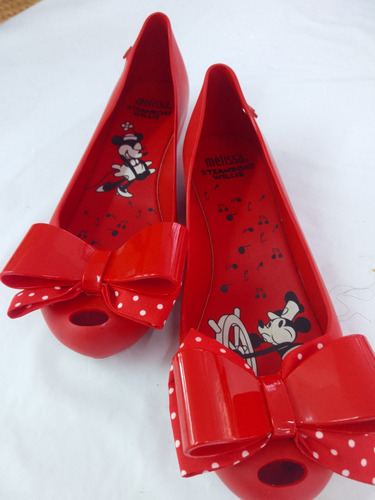 Sapatilha Melissa Mickey Vermelho N° 36