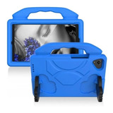 Funda Ok Goma Niños Para Galaxy Tab A7 Lite 8.7 T220 Azul