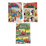 Lote.x3 Historietas Archi Década 70s Oferta