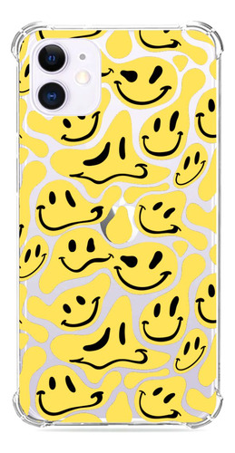 Capa Capinha Emoji Abstrato Amarelo