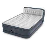 Intex Queen Ultra Plush Dura Beam Deluxe Airbed Con Bomba In