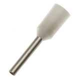 Terminal Tubular Ilhós Conector 0,5mm Pré Isolado - 1000 Pçs