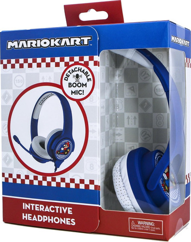 Headset Mario Kart Otl Alámbrico Con Micrófono