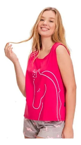 Pijama Mujer Verano Sweet Victorian Unicorn Power 607-21