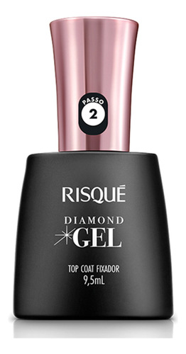 Risqué Diamond Gel Top Coat Fixador 9,5ml