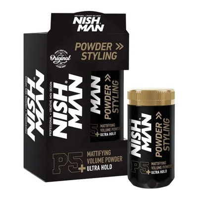 Cera Polvo Volumen Mate Peinado. Extra Fijado Nishman 20gr | MercadoLibre