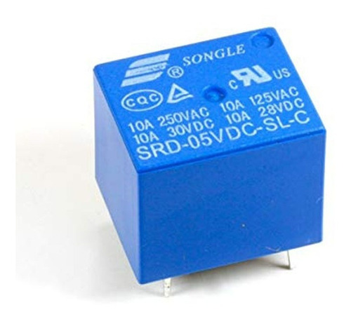 15 Pzas Relevador 5v / 12v Dc Srd- Dc-sl-c Escoge El Voltaje