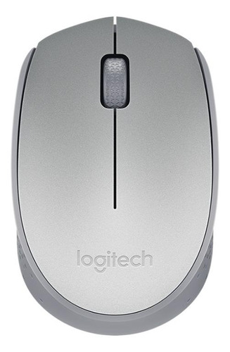 Mouse Inalámbrico Logitech  M170 Plateado