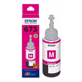 Tinta Epson T673 Magenta Original L805 L810 L850 L1800