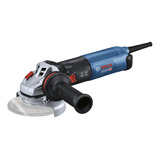 Esmerilhadeira Gws 17-125 S 1700w C/ Controle 220 V Bosch Cor Azul 220v