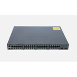 Switch Cisco Catalyst 2960x Poe 48 Portas