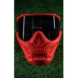 Careta Hk Calavera Hstl Skull Paintball Gotcha Airsoft Xtr C Color Rojo