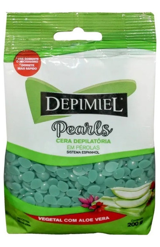 Depimiel Pearls Vegetal - Cera Depilatória Em Pérolas 200g