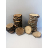 Pack 20 Rodajas Madera Tronco 