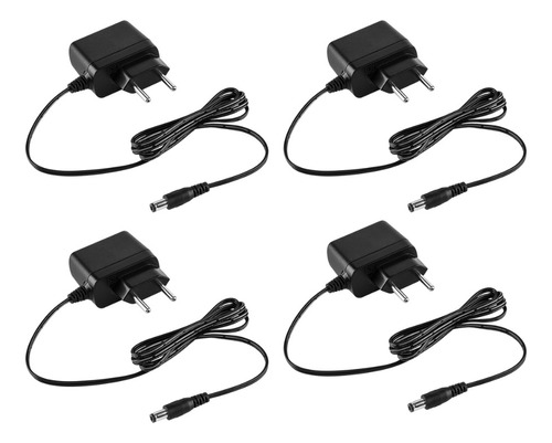 Kit 4 Fontes Alimentação 12v 500ma Bivolt Ef 1200 Intelbras