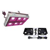 Lampara Panel Led 300w Cultivo Indoor, Kit Ventilacion