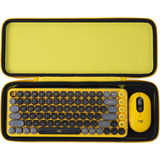 Funda Rigida Amarill Con Cierre Para Logitech Pop Mechani...