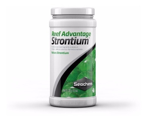 Reef Adv Strontium Estroncio 600g Seachem Marino Acuario