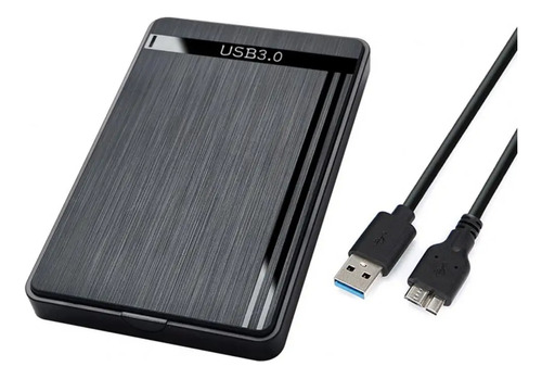 Cofre Case Para Disco Duro Hdd, Sólido Ssd 2.5 Sata Usb 3.0