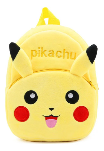 Mochila Sencilla Pikachu Pokemon Mod 1