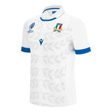 Camiseta Italia Visita Rugby World Cup 2023 Macron