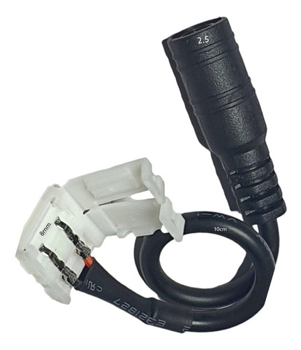 5 Ext 2835 Tira Led 8mm Conector Para No Soldar Clip-plug