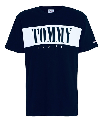 Playera Tommy Hilfiger Tommy Jeans Casual De Hombre Original