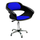 Sillon De Corte Giratorio Altura Regulable Socrates Azul