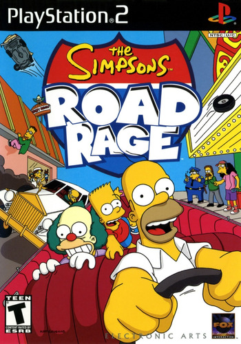 Ps2 The Simpsons Road Rage / Español /fisico / Juego Play 2