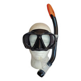 Kit Buceo Mascara Snorkel Profesional Ajustable Titan