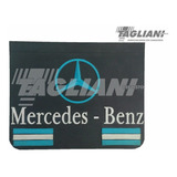 Par Barreros Camion Mercedes Benz 65 X 50 Logo Y Bandera
