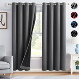 Cortinas Blackout Ventana 132x214cm Dormitorio Sala 1pz