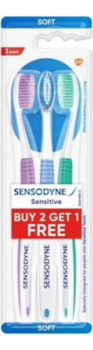 Cepillo De Dientes Sensible Sensodyne, Dientes Suaves Y Sens