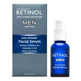 Retinol Men Anti-wrinkle Facial Serum 30 Ml Momento De Aplicación Día/noche Tipo De Piel Todo Tipo De Piel