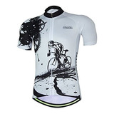 Aogda Ciclismo Jersey Hombres Camisetas De Bici Equipo Ropa 