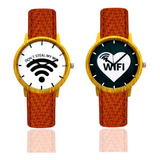 Reloj Pareja Tu Le Das Señal A Mi Corazon + Estuche Dayoshop