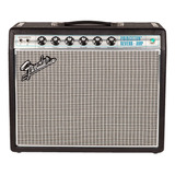 Amplificador Fender Vintage Modified Series '68 Custom Princeton Reverb Valvular Para Guitarra De 12w Color Negro/plata 220v