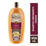  Shampoo Tío Nacho Ginseng Anti Caída 950 Ml