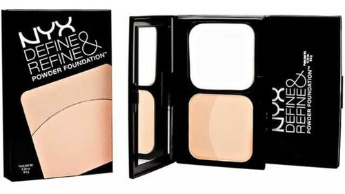 Polvo Compacto Nyx Define & Refine Tono 02 Light