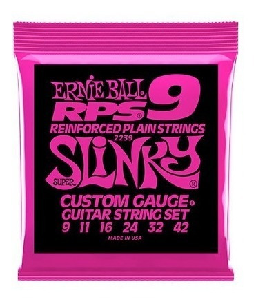 Juego De Cuerdas Ernie Ball Rps Slinky Cal.9-42 