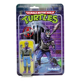 Super 7 - Reaction - Tmn Turtles - Busted Foot Soldier