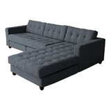 Sala Brianna Lino Gris Izquierda Sillones Salas Piezas Sofa